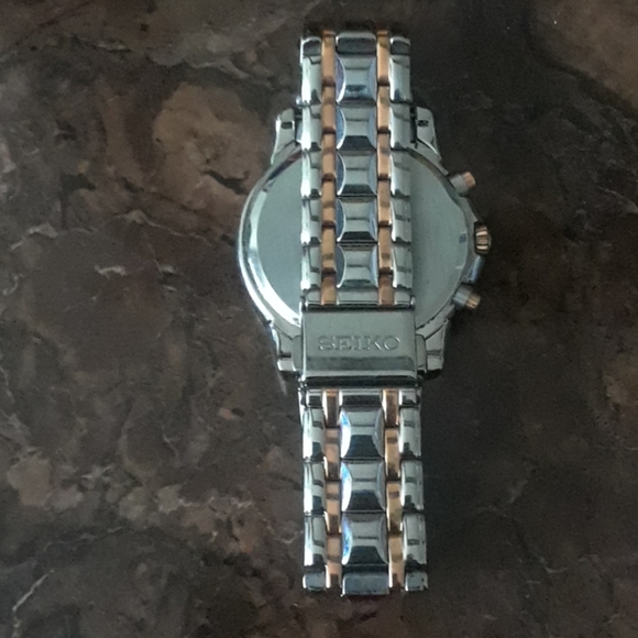 Seiko Solar Chronograph women's watch - Picture 4 of 12